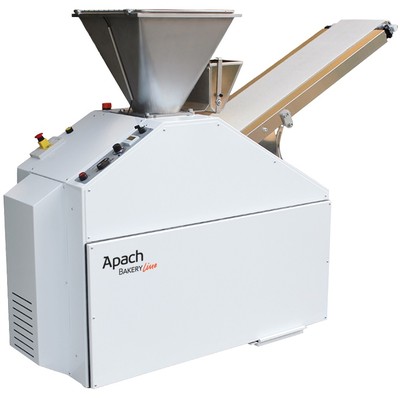 ТЕСТОДЕЛИТЕЛЬ ВАКУУМНЫЙ APACH BAKERY LINE SDT130 A С ТЕФЛ. БУНКЕРОМ, СИСТ-Й ДОП. СМАЗКИ И СКРЕБКОМ