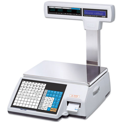 Торговые весы с печатью этикеток Cas CL-5000-15P
