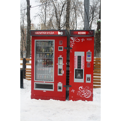 Уличный кофейный торговый автомат Unicum Rosso Street 2