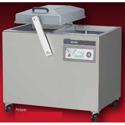 УПАКОВЩИК ВАКУУМНЫЙ ДВУХКАМЕРНЫЙ HENKELMAN FALCON 2-60/ГАЗАЦИЯ/ОБРЕЗКА-ЗАПАЙКА ПАКЕТА