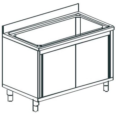 ВАННА КОТЛОМОЕЧНАЯ APACH CHEF LINE LP177-135SD 1