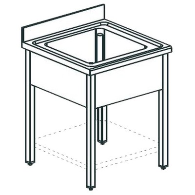 ВАННА МОЕЧНАЯ APACH CHEF LINE LS66-44