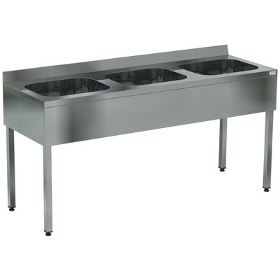 Ванна моечная КОБОР ВМЦФ/3-210/70