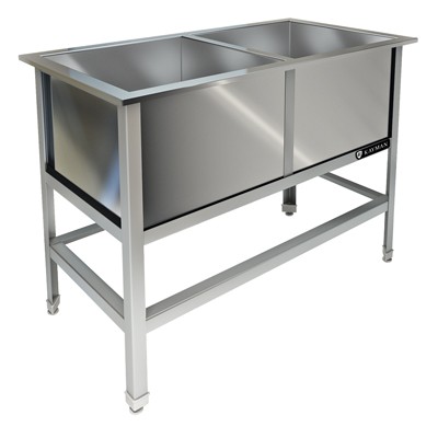 ВАННА МОЕЧНАЯ СВАРНАЯ KAYMAN ВМ-312/430 С ОТВЕРСТИЕМ