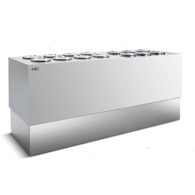 ВИТРИНА ДЛЯ МОРОЖЕНОГО ISA SWEETDREAMS H96 8(+8) T2 UCB, БЕЗ ОТДЕЛКИ И СТЕКЛА