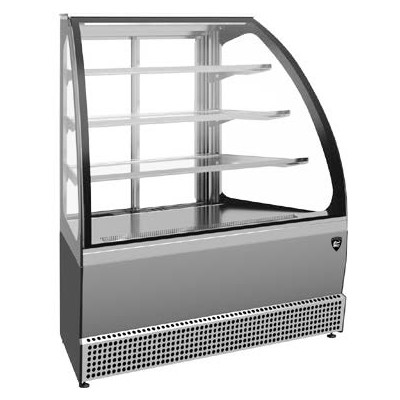 ВИТРИНА КОНДИТЕРСКАЯ KAYMAN KВК-1200МУ ЛЮКС ЧЕРНЫЙ