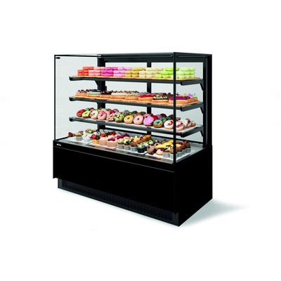 ВИТРИНА КОНДИТЕРСКАЯ VETE II KUB 90 ЧЕРНЫЙ МАТ./МЕТАЛЛИК/КРАШЕННАЯ (ВК278 (285-586))