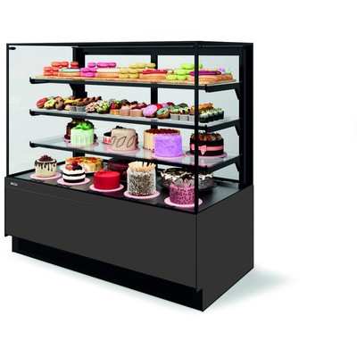 ВИТРИНА КОНДИТЕРСКАЯ VETE II KUB LUX 90 СЕРЫЙ МАТ./МЕТАЛЛИК/КРАШЕННАЯ (ВК269 (285-528))