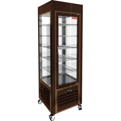 ВИТРИНА КОНДИТ/ВЕРТИКАЛЬНАЯ HICOLD VRC 350 BROWN FR