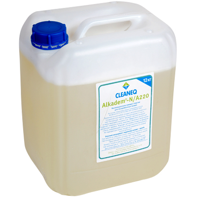 Жидкое высокощелочное моющее средство Cleaneq Alkadem N/A220 для посудомоечных машин, 12 кг